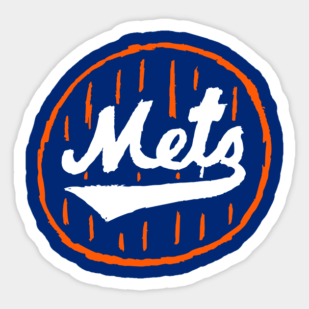 New York Meeeets 04 Sticker by Very Simple Graph